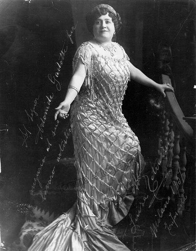 Tetrazzini, Luisa - Signed Photograph 1937