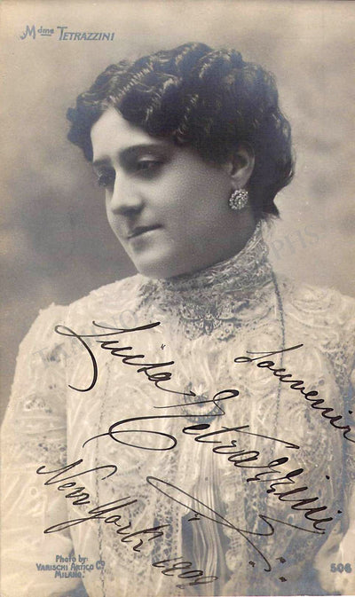 Tetrazzini, Luisa - Various Autographs