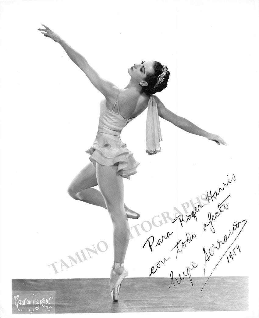 Serrano, Lupe - Signed Photo 1959