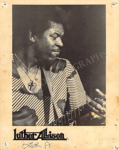 Allison, Luther - Signed Photograph