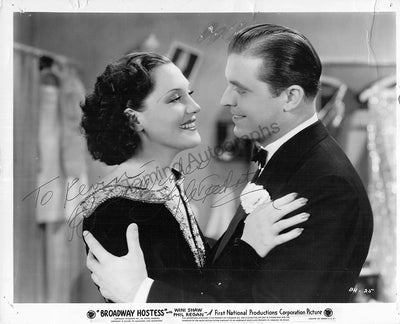 Talbot, Lyle - Signed Photograph in "Broadway Hostess"