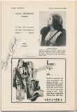 Johnson, Edward - Otero, Emma - Signed Program Washington 1930