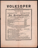 Vienna Volksoper - Lot of 41 Opera Program-Playbills 1918-1926