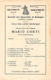 Violinist Program Lot - Bologna 1912-1919