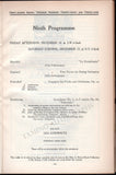Violinists - Boston Symphony Program Lot 1924-30