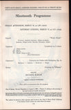 Violinists - Boston Symphony Program Lot 1924-30