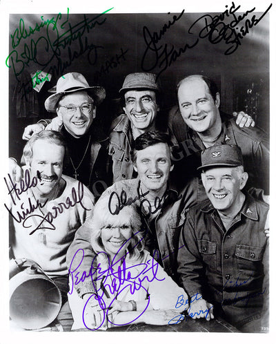 MASH - Photograph Signed by 7 Members