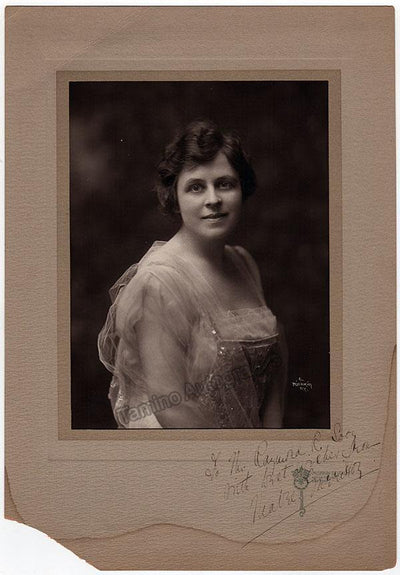 Garrison, Mabel - Large Signed Photograph