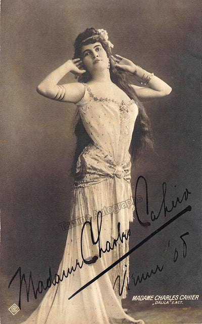 CAHIER, Mrs. Charles