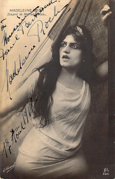 Roch, Madeleine - Signed Photo in role in 1918