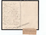 Godard, Magdeleine - Autograph Letter Signed 1896