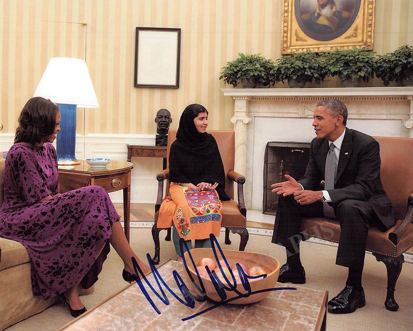 Yousafzai, Malala - Signed Photo - Tamino
