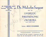 Sargent, Malcolm - Signed Program 1943