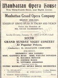 Manhattan Opera Company - Opera Performances Clip Lot