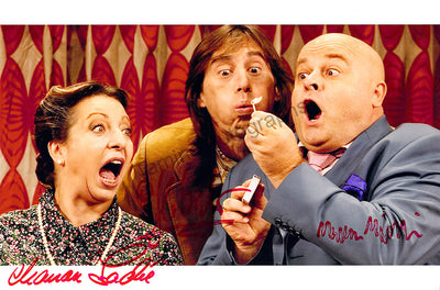 Strache, Manon - Glatzeder, Robert - Majowski, Markus - Triple Signed Photograph