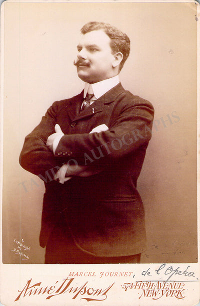 Journet, Marcel - Cabinet Photograph