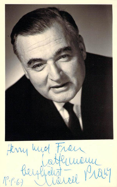 Prawy, Marcel - Signed Photo