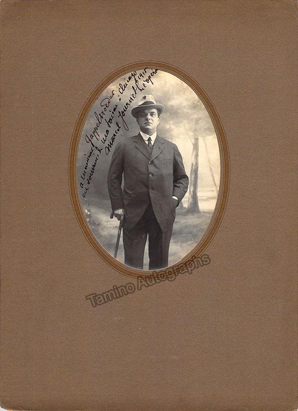 Journet, Marcel - Signed Photograph 1915