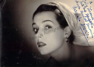 Derrien, Marcelle - Signed Photograph