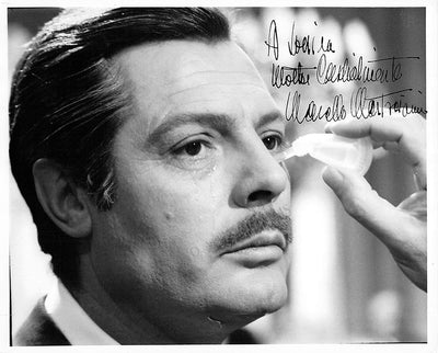 Mastroianni, Marcello - Signed Photograph in "Divorzio All'Italiana"