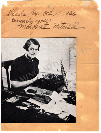 Mitchell, Margaret - Signed Album Page 1936