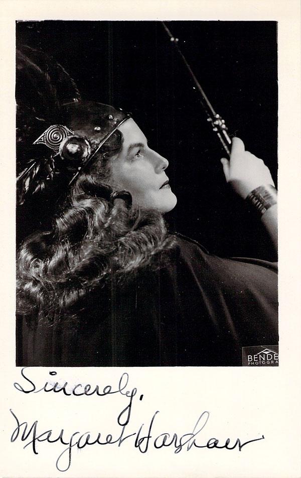 HARSHAW, Margaret
