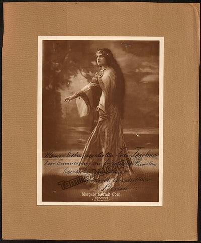 Arndt-Ober, Margarethe - Signed Photograph in Lohengrin 1921