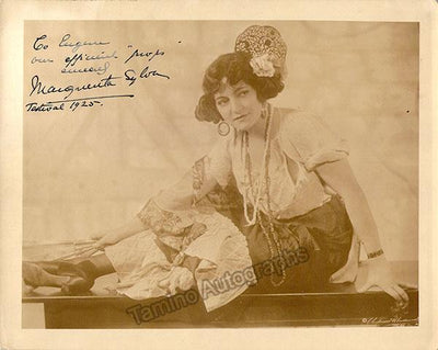 Sylva, Marguerite - Signed Photograph as Carmen 1925
