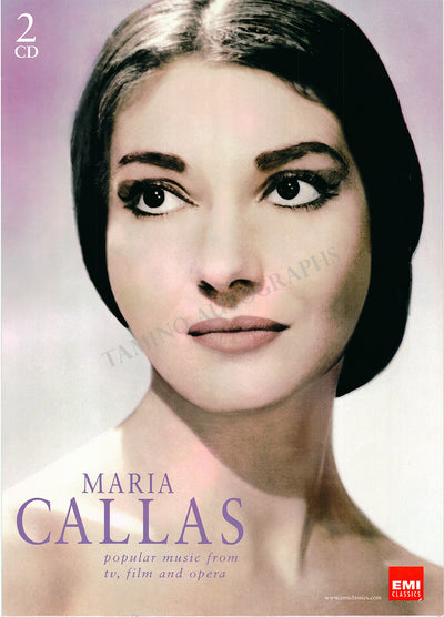 Callas, Maria - EMI Records Poster "Popular Music from TV, Film, and Opera"