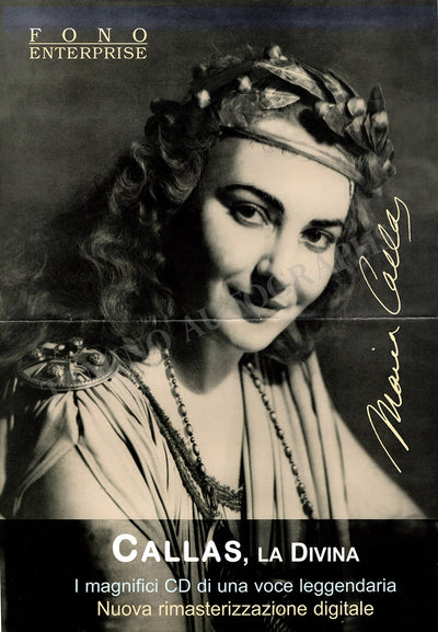Callas, Maria - Fono Enterprise Records Poster