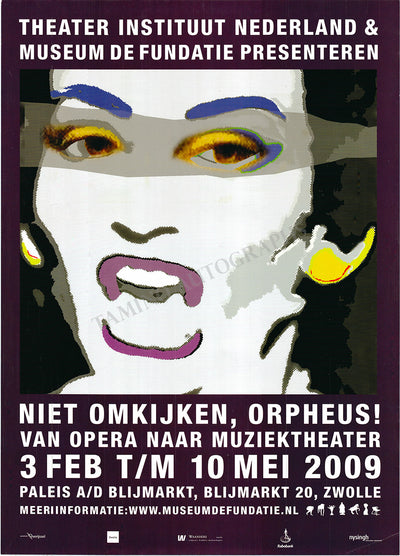 Callas, Maria - Exhibit Holland 2009 Poster