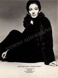 Callas, Maria - Blackglama Mink Coat Ad Poster