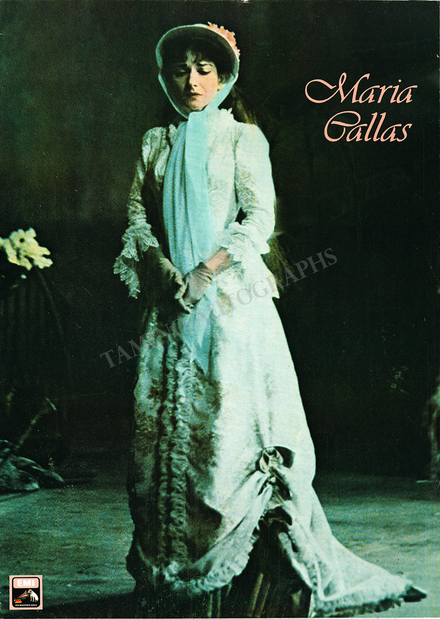 Maria Callas Poster Ad In La Traviata By EMI Records Tamino Autographs maria-callas-poster-ad-in-la-traviata-by-emi-records-tamino-autographs