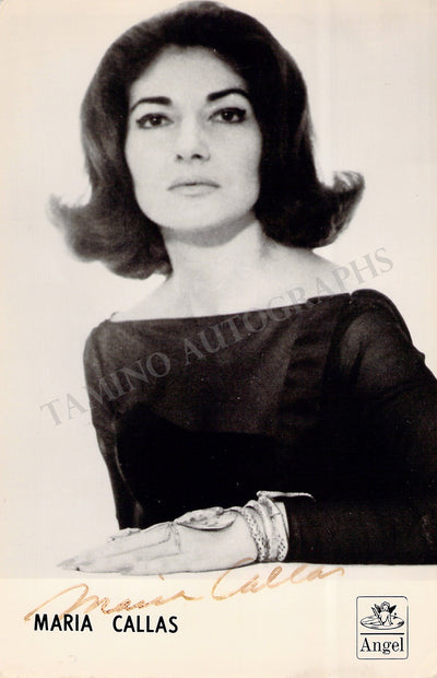 Callas, Maria - Signed Photograph