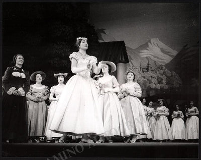 La Sonnambula at La Scala - Unsigned Photo Season 1956/1957