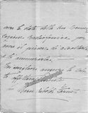 Farneti, Maria - Autograph Letter Signed 1935
