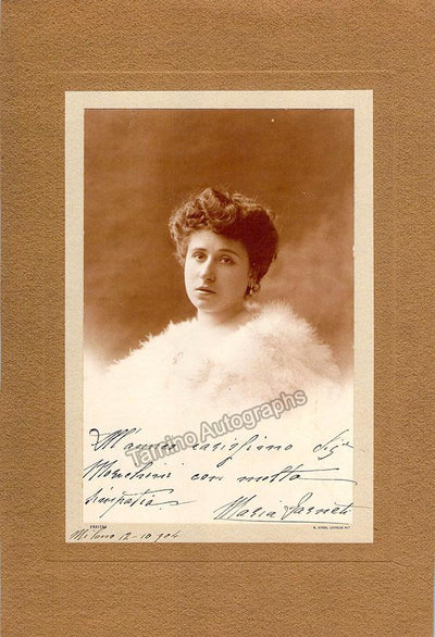 Farneti, Maria - Signed Photo 1904