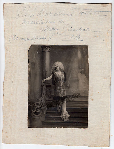 Giudice, Maria - Signed Photograph in role 1914