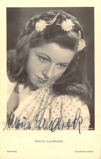 Landrock, Maria - Signed Photograph