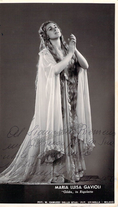 GAVIOLI, Maria Luisa