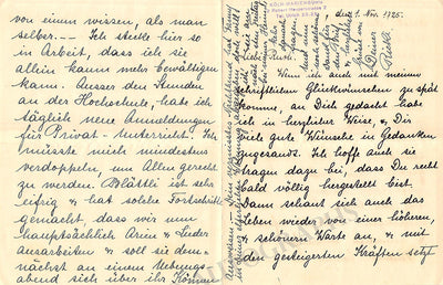 Philippi, Maria - Autograph Letter Signed