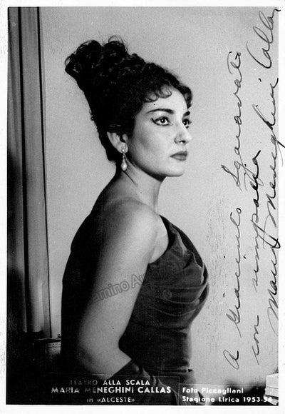 Callas, Maria - Signed Photo in Alceste
