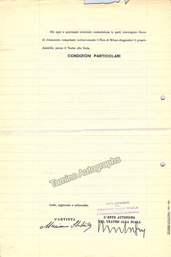 Stabile, Mariano - Signed LS Contract - Tamino