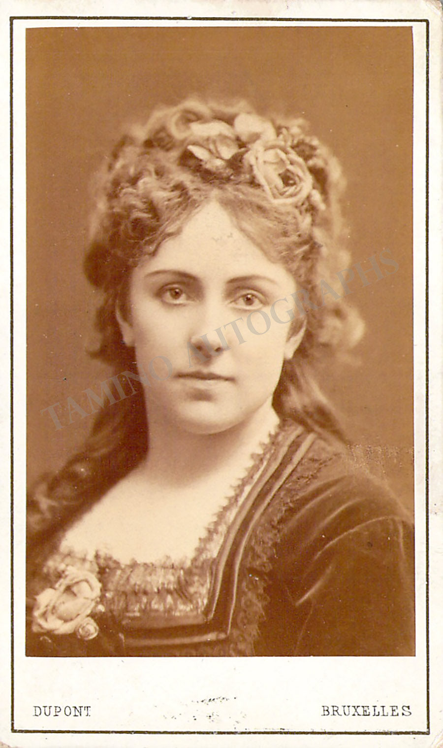 Roze, Marie Various Unsigned CDV's and Photos Tamino Autographs