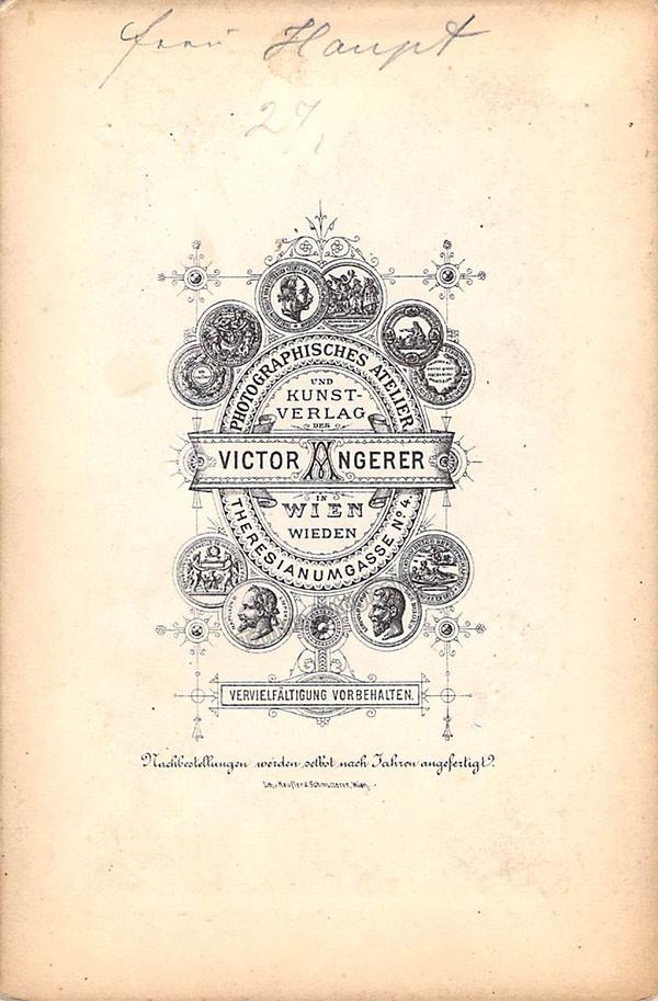 Haupt, Marie - Cabinet photo - Tamino