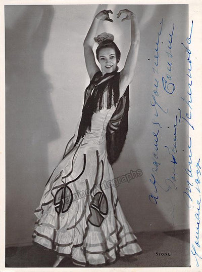 Tchernova, Marie - Signed Photo