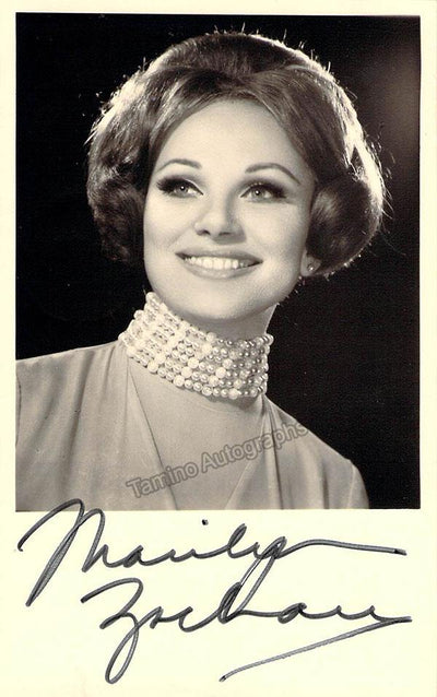 ZSCHAU, Marilyn (Various Autographs)