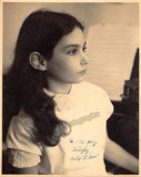Dubow, Marilyn - Signed Photo as a Child