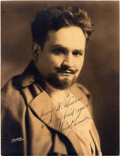 Chamlee, Mario - Signed Photograph in Role