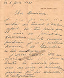 Ferrer, Marisa - Autograph Letter Signed 1933
